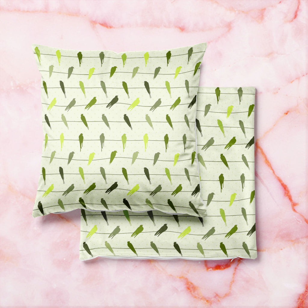 Colorful Birds On Wires Cushion Cover Throw Pillow-Cushion Covers-CUS_CV-IC 5007270 IC 5007270, Abstract Expressionism, Abstracts, Animals, Animated Cartoons, Birds, Black and White, Caricature, Cartoons, Geometric, Geometric Abstraction, Illustrations, Love, Nature, Patterns, Romance, Scenic, Semi Abstract, White, colorful, on, wires, cushion, cover, throw, pillow, pattern, seamless, abstract, animal, backdrop, background, beautiful, beauty, beige, bird, bright, cable, card, cartoon, color, cute, decor, de