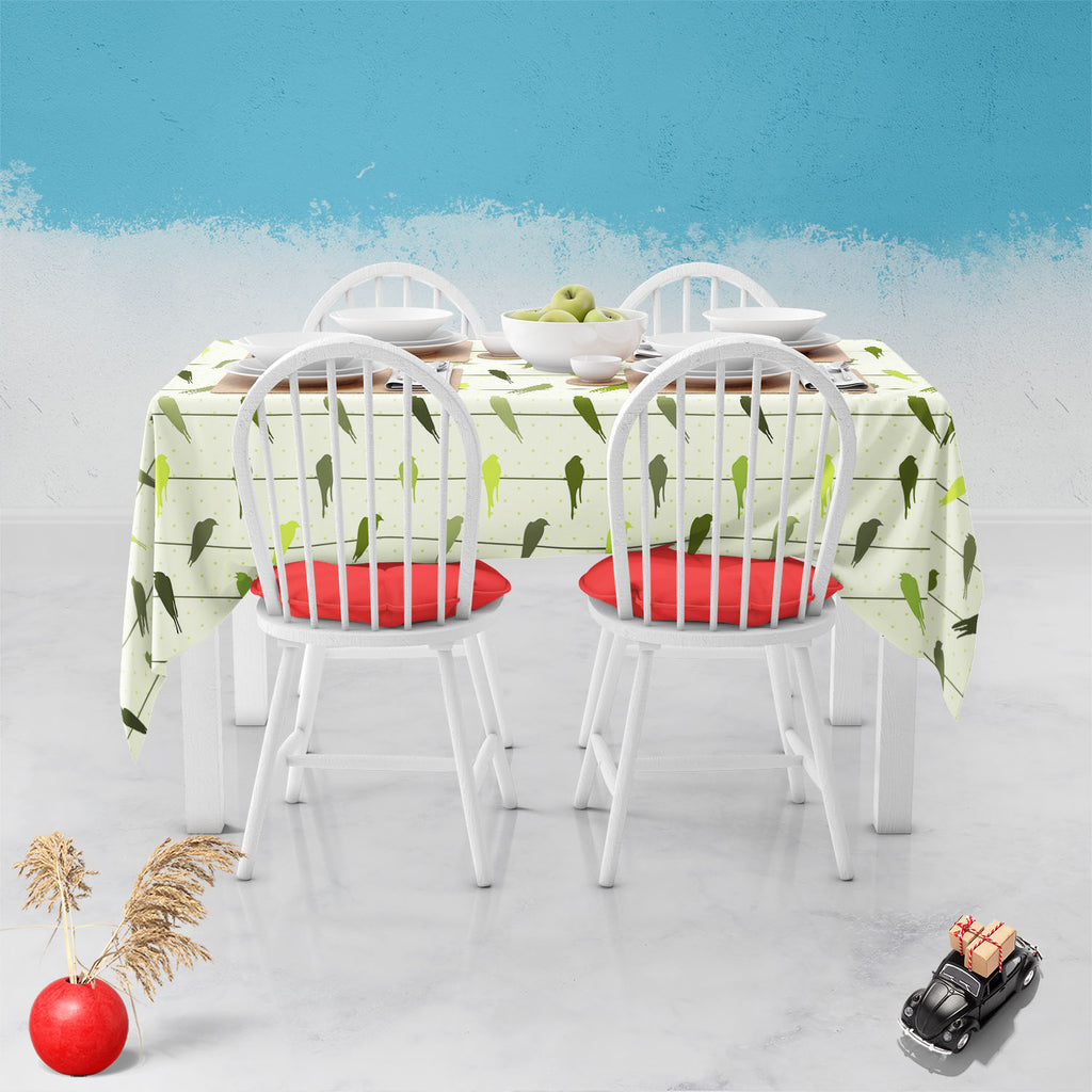 Colorful Birds On Wires Table Cloth Cover-Table Covers-CVR_TB_NR-IC 5007270 IC 5007270, Abstract Expressionism, Abstracts, Animals, Animated Cartoons, Birds, Black and White, Caricature, Cartoons, Geometric, Geometric Abstraction, Illustrations, Love, Nature, Patterns, Romance, Scenic, Semi Abstract, White, colorful, on, wires, table, cloth, cover, pattern, seamless, abstract, animal, backdrop, background, beautiful, beauty, beige, bird, bright, cable, card, cartoon, color, cute, decor, decoration, dotted, 
