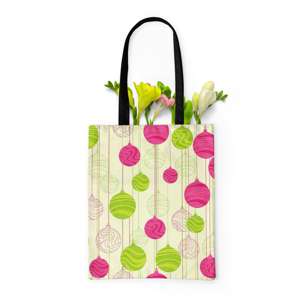Christmas Balls Tote Bag Shoulder Purse | Multipurpose-Tote Bags Basic-TOT_FB_BS-IC 5007271 IC 5007271, Abstract Expressionism, Abstracts, Ancient, Animated Cartoons, Art and Paintings, Books, Caricature, Cartoons, Christianity, Digital, Digital Art, Drawing, Festivals and Occasions, Festive, Graphic, Historical, Holidays, Illustrations, Medieval, Patterns, Retro, Seasons, Semi Abstract, Signs, Signs and Symbols, Vintage, christmas, balls, tote, bag, shoulder, purse, multipurpose, tree, abstract, art, backg