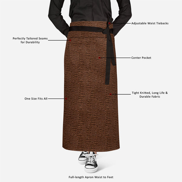 Crocodile Hide Apron | Adjustable, Free Size & Waist Tiebacks-Aprons Waist to Knee-APR_WS_FT-IC 5007273 IC 5007273, Animals, Digital, Digital Art, Graphic, Nature, Patterns, Scenic, crocodile, hide, full-length, apron, poly-cotton, fabric, adjustable, waist, tiebacks, alligator, animal, background, belt, boots, gator, leather, photographic, purse, reptile, seamless, shoes, skin, texture, tile, wallet, artzfolio, kitchen apron, white apron, kids apron, cooking apron, chef apron, aprons for men, aprons for wo