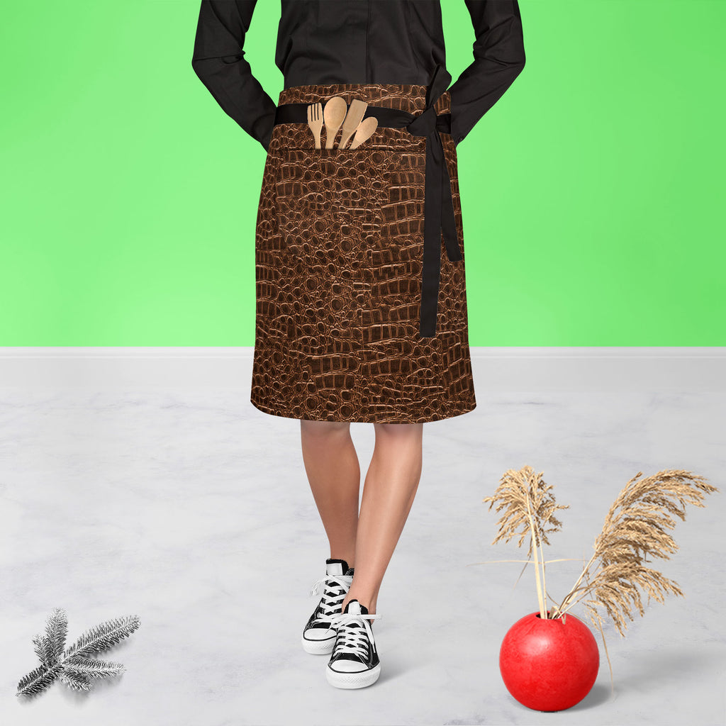Crocodile Hide D2 Apron | Adjustable, Free Size & Waist Tiebacks-Apron Waist to Knee-APR_WS_KN-IC 5007273 IC 5007273, Animals, Digital, Digital Art, Graphic, Nature, Patterns, Scenic, crocodile, hide, d2, apron, adjustable, free, size, waist, tiebacks, alligator, animal, background, belt, boots, gator, leather, photographic, purse, reptile, seamless, shoes, skin, texture, tile, wallet, artzfolio, kitchen apron, white apron, kids apron, cooking apron, chef apron, aprons for men, aprons for women, kitchen dre