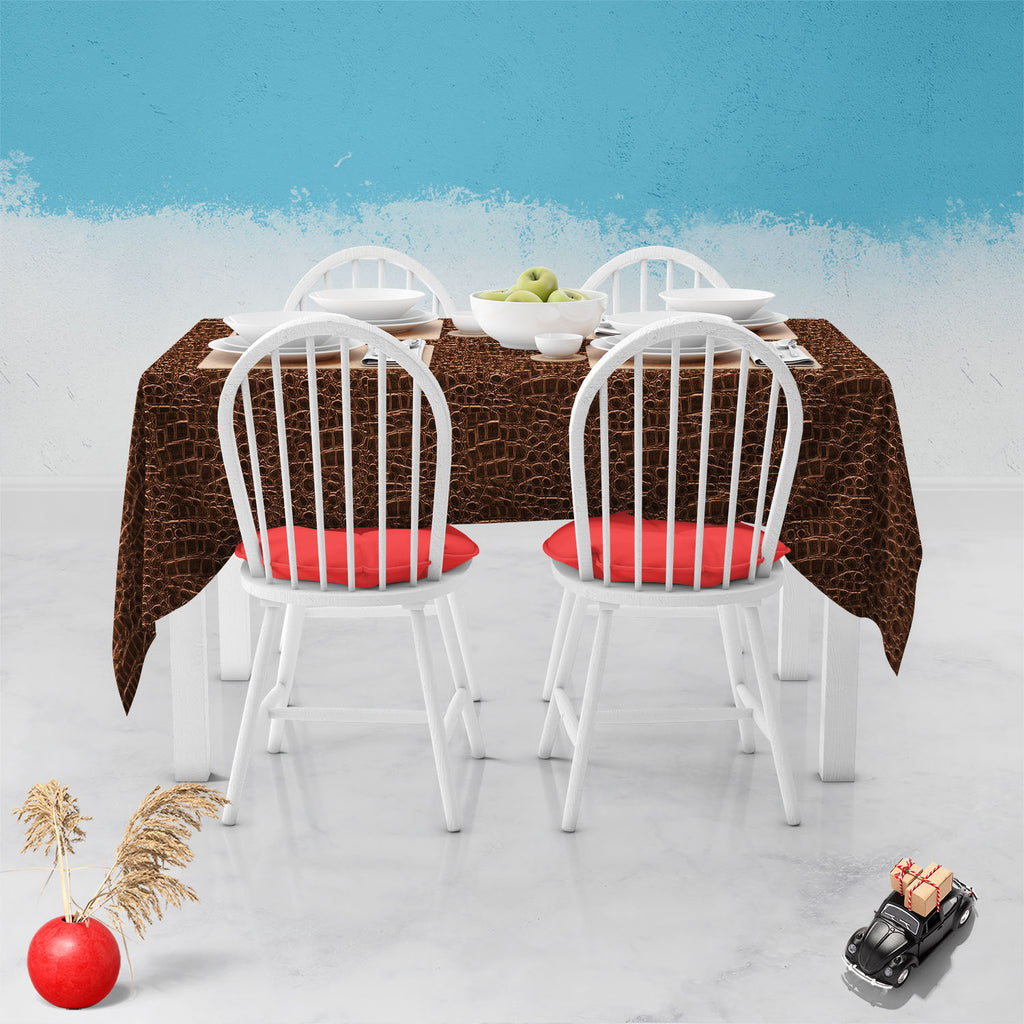 Crocodile Hide D2 Table Cloth Cover-Table Covers-CVR_TB_NR-IC 5007273 IC 5007273, Animals, Digital, Digital Art, Graphic, Nature, Patterns, Scenic, crocodile, hide, d2, table, cloth, cover, alligator, animal, background, belt, boots, gator, leather, photographic, purse, reptile, seamless, shoes, skin, texture, tile, wallet, artzfolio, table cloth, table cover, dining table cloth, round table cloth, plastic sheet for dining table, center table cloth, table clothes, plastic table cloth, table cloth 6 seater, 