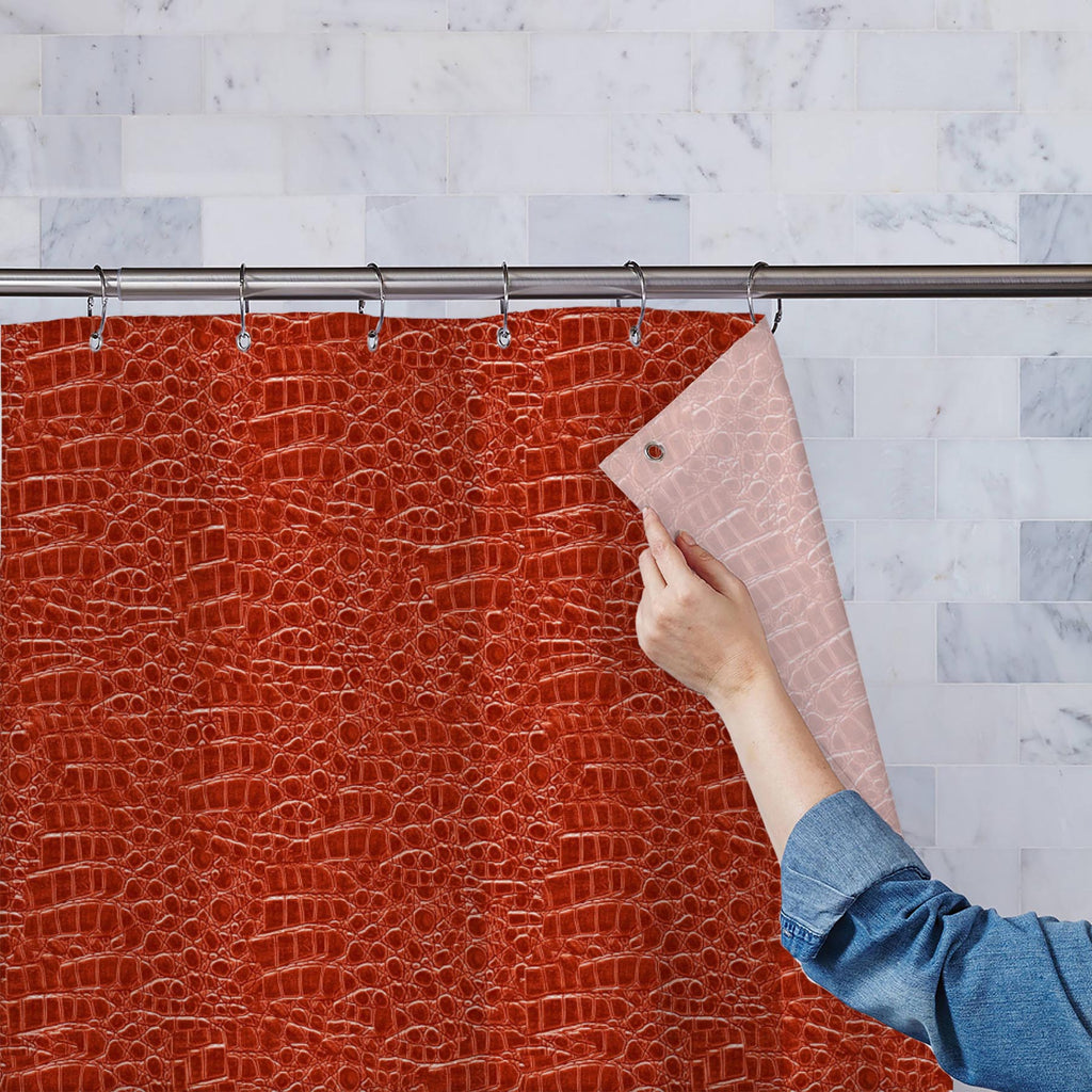 Crocodile Hide D3 Washable Waterproof Shower Curtain-Shower Curtains-CUR_SH-IC 5007274 IC 5007274, Animals, Digital, Digital Art, Graphic, Nature, Patterns, Scenic, crocodile, hide, d3, washable, waterproof, shower, curtain, alligator, animal, background, belt, boots, gator, leather, photographic, purse, reptile, seamless, shoes, skin, texture, tile, wallet, artzfolio, shower curtain, bathroom curtain, eyelet shower curtain, waterproof shower curtain, kids shower curtain, washable curtain, 7feet shower curt
