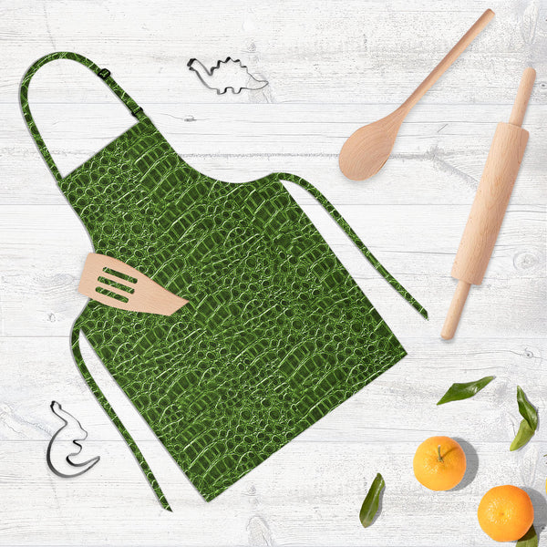 Crocodile Hide D4 Apron | Adjustable, Free Size & Waist Tiebacks-Aprons Neck to Knee-APR_NK_KN-IC 5007275 IC 5007275, Animals, Digital, Digital Art, Graphic, Nature, Patterns, Scenic, crocodile, hide, d4, full-length, neck, to, knee, apron, poly-cotton, fabric, adjustable, buckle, waist, tiebacks, alligator, animal, background, belt, boots, gator, leather, photographic, purse, reptile, seamless, shoes, skin, texture, tile, wallet, artzfolio, kitchen apron, white apron, kids apron, cooking apron, chef apron,