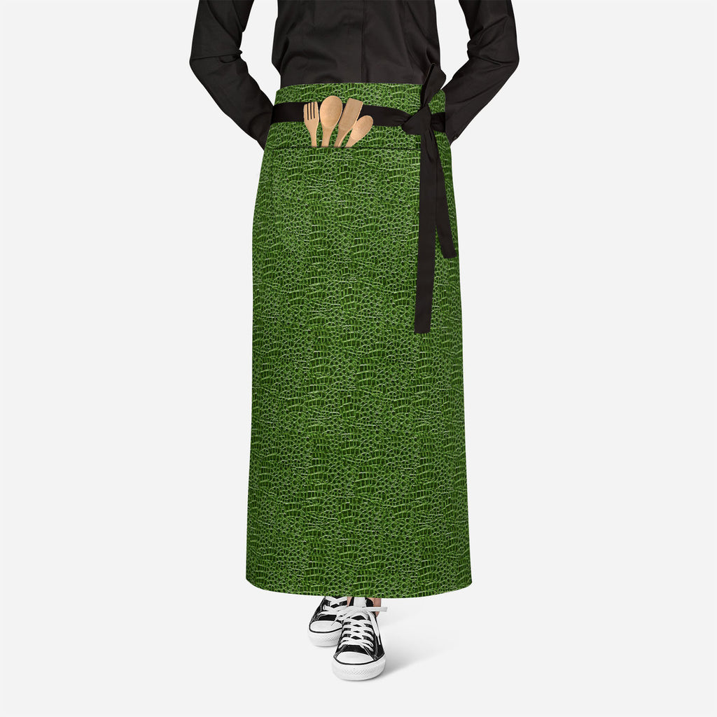 Crocodile Hide Apron | Adjustable, Free Size & Waist Tiebacks-Aprons Waist to Knee-APR_WS_FT-IC 5007275 IC 5007275, Animals, Digital, Digital Art, Graphic, Nature, Patterns, Scenic, crocodile, hide, apron, adjustable, free, size, waist, tiebacks, alligator, animal, background, belt, boots, gator, leather, photographic, purse, reptile, seamless, shoes, skin, texture, tile, wallet, artzfolio, kitchen apron, white apron, kids apron, cooking apron, chef apron, aprons for men, aprons for women, kitchen dress, co