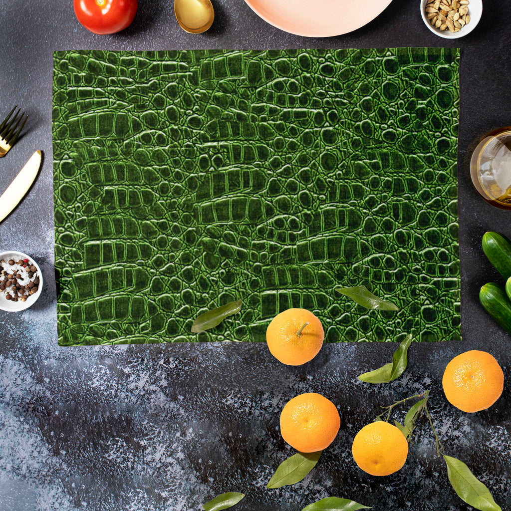 Crocodile Hide D4 Table Mat Placemat-Table Place Mats Fabric-MAT_TB-IC 5007275 IC 5007275, Animals, Digital, Digital Art, Graphic, Nature, Patterns, Scenic, crocodile, hide, d4, table, mat, placemat, alligator, animal, background, belt, boots, gator, leather, photographic, purse, reptile, seamless, shoes, skin, texture, tile, wallet, artzfolio, table mats for dining table, table mat, table mats, placemats, placemats set of 6, dinning table mat, table mats set of 6, table placemats set of 6, dining mats set 