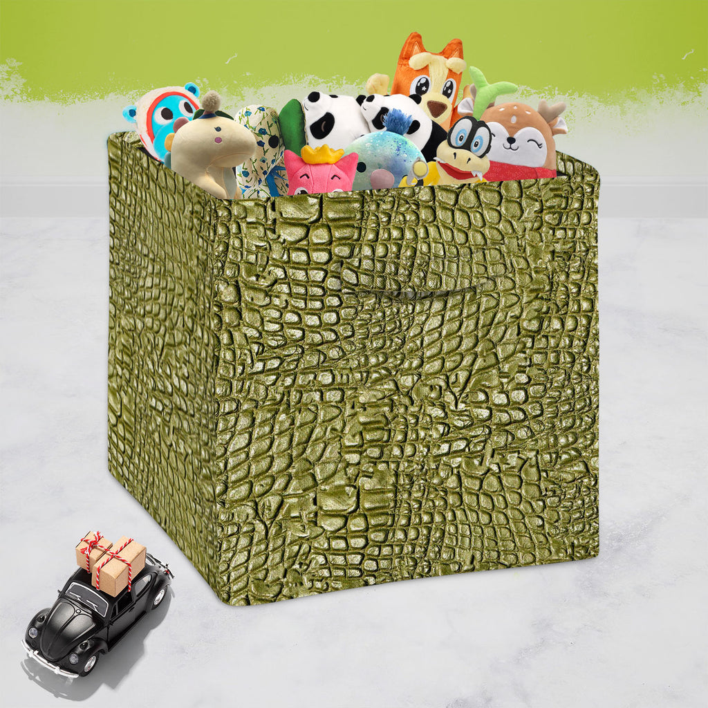 Alligator Hide Foldable Open Storage Bin | Organizer Box, Toy Basket, Shelf Box, Laundry Bag | Canvas Fabric-Storage Bins-STR_BI_CB-IC 5007276 IC 5007276, Animals, Digital, Digital Art, Graphic, Nature, Patterns, Scenic, alligator, hide, foldable, open, storage, bin, organizer, box, toy, basket, shelf, laundry, bag, canvas, fabric, animal, background, belt, boots, crocodile, gator, leather, photographic, purse, reptile, seamless, shoes, skin, texture, tile, artzfolio, laundry bag, storage bins, toy basket, 