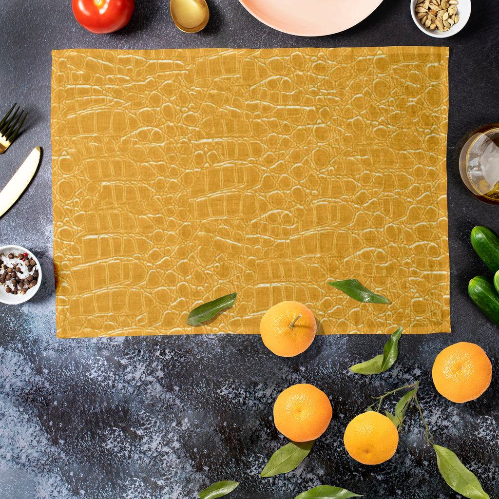Crocodile Hide D5 Table Mat Placemat-Table Place Mats Fabric-MAT_TB-IC 5007278 IC 5007278, Animals, Digital, Digital Art, Graphic, Nature, Patterns, Scenic, crocodile, hide, d5, table, mat, placemat, alligator, animal, background, belt, boots, gator, leather, photographic, purse, reptile, seamless, shoes, skin, texture, tile, wallet, artzfolio, table mats for dining table, table mat, table mats, placemats, placemats set of 6, dinning table mat, table mats set of 6, table placemats set of 6, dining mats set 