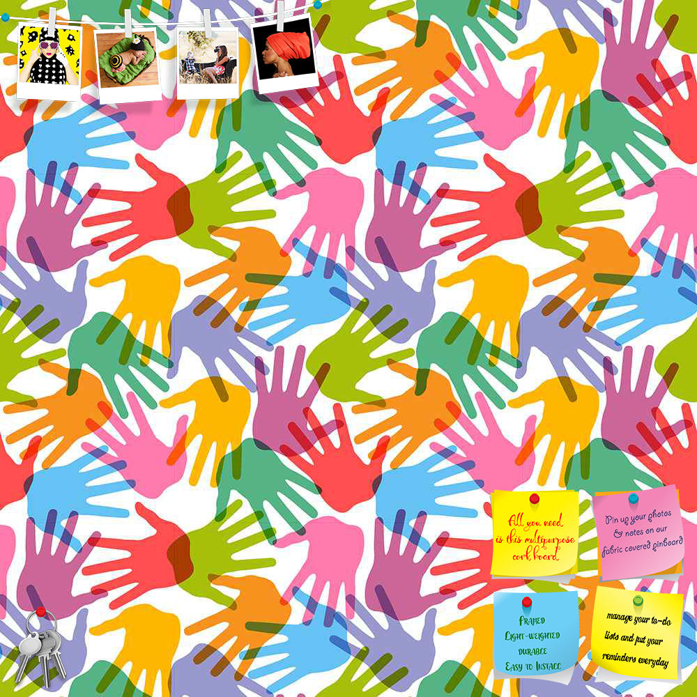 ArtzFolio Handprint Printed Bulletin Board Notice Pin Board Soft Board | Frameless-Bulletin Boards Frameless-AZSAO14475735BLB_FL_L-Image Code 5007280 Vishnu Image Folio Pvt Ltd, IC 5007280, ArtzFolio, Bulletin Boards Frameless, Kids, Digital Art, handprint, printed, bulletin, board, notice, pin, soft, frameless, seamless, pattern, pin up board, push pin board, extra large cork board, big pin board, notice board, small bulletin board, cork board, wall notice board, giant cork board, bulletin board, office no