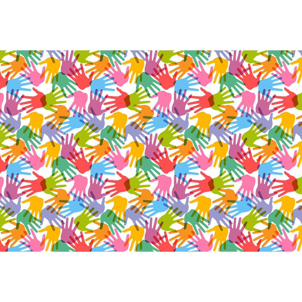 ArtzFolio Handprint Art & Craft Gift Wrapping Paper-Wrapping Papers-AZSAO14475735WRP_L-Image Code 5007280 Vishnu Image Folio Pvt Ltd, IC 5007280, ArtzFolio, Wrapping Papers, Kids, Digital Art, handprint, art, craft, gift, wrapping, paper, seamless, pattern, wrapping paper, pretty wrapping paper, cute wrapping paper, packing paper, gift wrapping paper, bulk wrapping paper, best wrapping paper, funny wrapping paper, bulk gift wrap, gift wrapping, holiday gift wrap, plain wrapping paper, quality wrapping paper