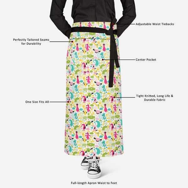 Monsters Apron | Adjustable, Free Size & Waist Tiebacks-Aprons Waist to Knee-APR_WS_FT-IC 5007282 IC 5007282, Animals, Animated Cartoons, Baby, Black and White, Caricature, Cartoons, Children, Comedy, Fantasy, Humor, Humour, Illustrations, Kids, Patterns, Signs, Signs and Symbols, Symbols, White, monsters, full-length, apron, satin, fabric, adjustable, waist, tiebacks, alien, amoeba, animal, background, bacterium, bizarre, cartoon, character, cheerful, child, collection, creature, cute, demon, design, dinos