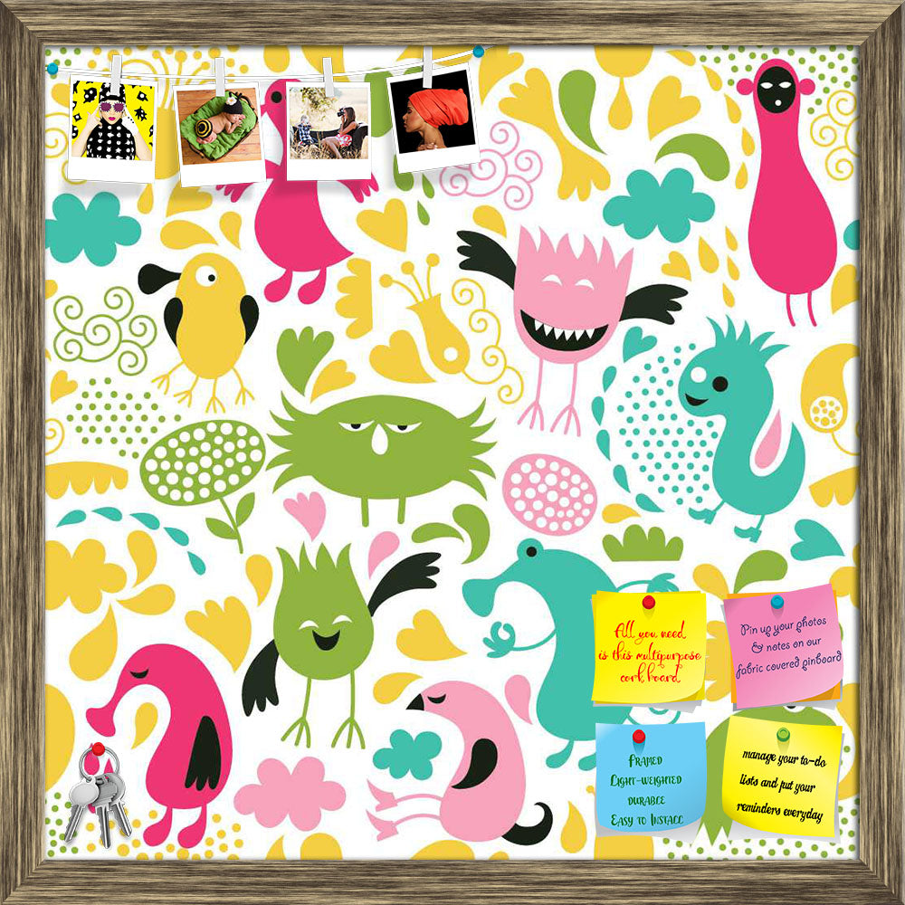 ArtzFolio Monsters Printed Bulletin Board Notice Pin Board Soft Board | Framed-Bulletin Boards Framed-AZSAO14585396BLB_FR_L-Image Code 5007282 Vishnu Image Folio Pvt Ltd, IC 5007282, ArtzFolio, Bulletin Boards Framed, Animals, Kids, Digital Art, monsters, printed, bulletin, board, notice, pin, soft, framed, seamless, pattern, cute, pin up board, push pin board, extra large cork board, big pin board, notice board, small bulletin board, cork board, wall notice board, giant cork board, bulletin board, office n