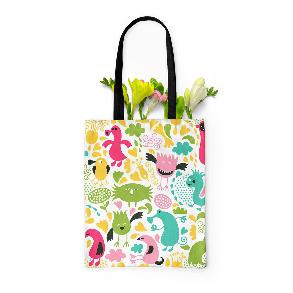 Monsters Tote Bag Shoulder Purse | Multipurpose-Tote Bags Basic-TOT_FB_BS-IC 5007282 IC 5007282, Animals, Animated Cartoons, Baby, Black and White, Caricature, Cartoons, Children, Comedy, Fantasy, Humor, Humour, Illustrations, Kids, Patterns, Signs, Signs and Symbols, Symbols, White, monsters, tote, bag, shoulder, purse, multipurpose, alien, amoeba, animal, background, bacterium, bizarre, cartoon, character, cheerful, child, collection, creature, cute, demon, design, dinosaur, doodle, dragon, drop, fabric, 