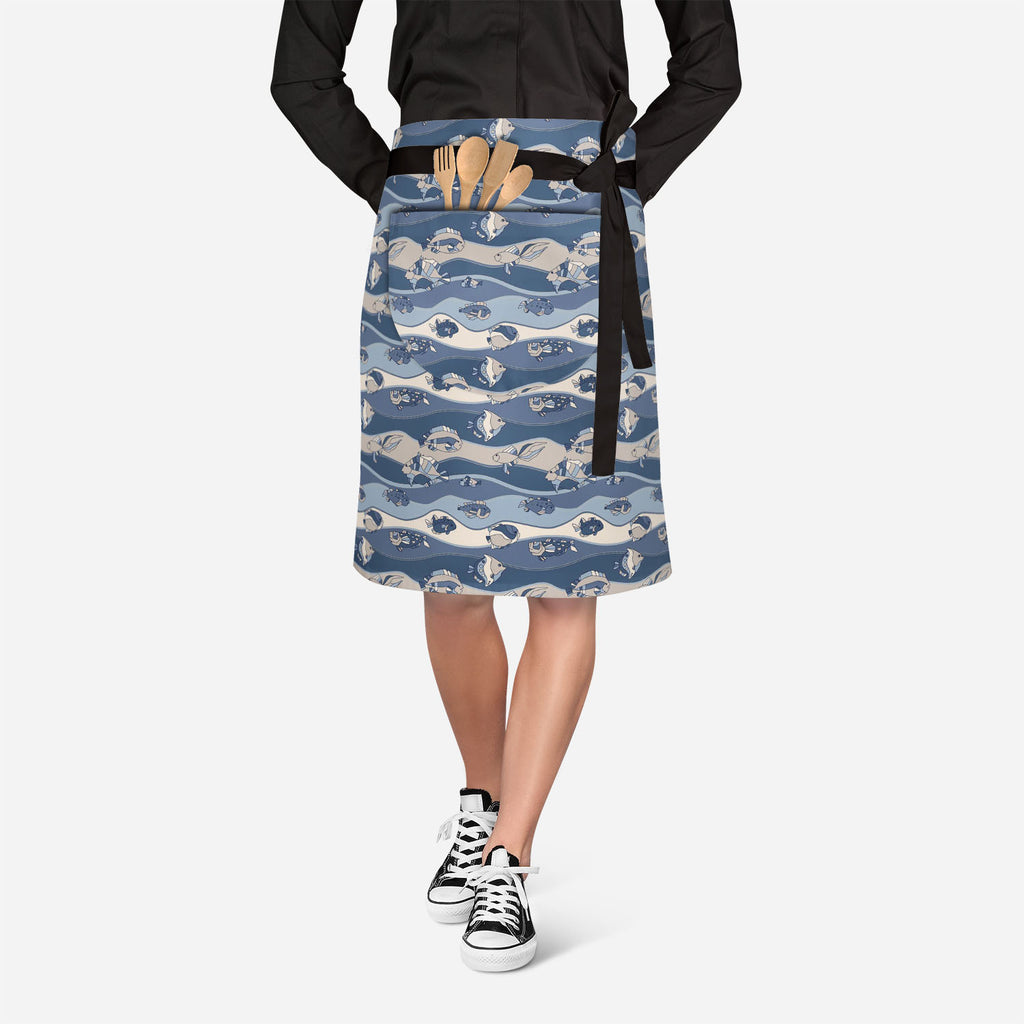 Fish Aquarium Apron | Adjustable, Free Size & Waist Tiebacks-Apron Waist to Feet-APR_WS_KN-IC 5007283 IC 5007283, Animals, Animated Cartoons, Automobiles, Birds, Botanical, Caricature, Cartoons, Decorative, Digital, Digital Art, Fantasy, Floral, Flowers, Graphic, Illustrations, Nature, Patterns, Scenic, Stripes, Transportation, Travel, Tropical, Vehicles, Wildlife, fish, aquarium, apron, adjustable, free, size, waist, tiebacks, animal, aquatic, background, beautiful, bird, blue, cartoon, colors, cute, decor