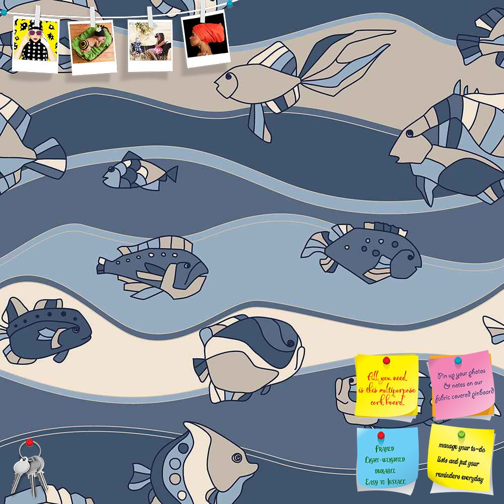 ArtzFolio Fish Aquarium Printed Bulletin Board Notice Pin Board Soft Board | Frameless-Bulletin Boards Frameless-AZSAO14675989BLB_FL_L-Image Code 5007283 Vishnu Image Folio Pvt Ltd, IC 5007283, ArtzFolio, Bulletin Boards Frameless, Animals, Kids, Digital Art, fish, aquarium, printed, bulletin, board, notice, pin, soft, frameless, seamless, pattern, background, pin up board, push pin board, extra large cork board, big pin board, notice board, small bulletin board, cork board, wall notice board, giant cork bo