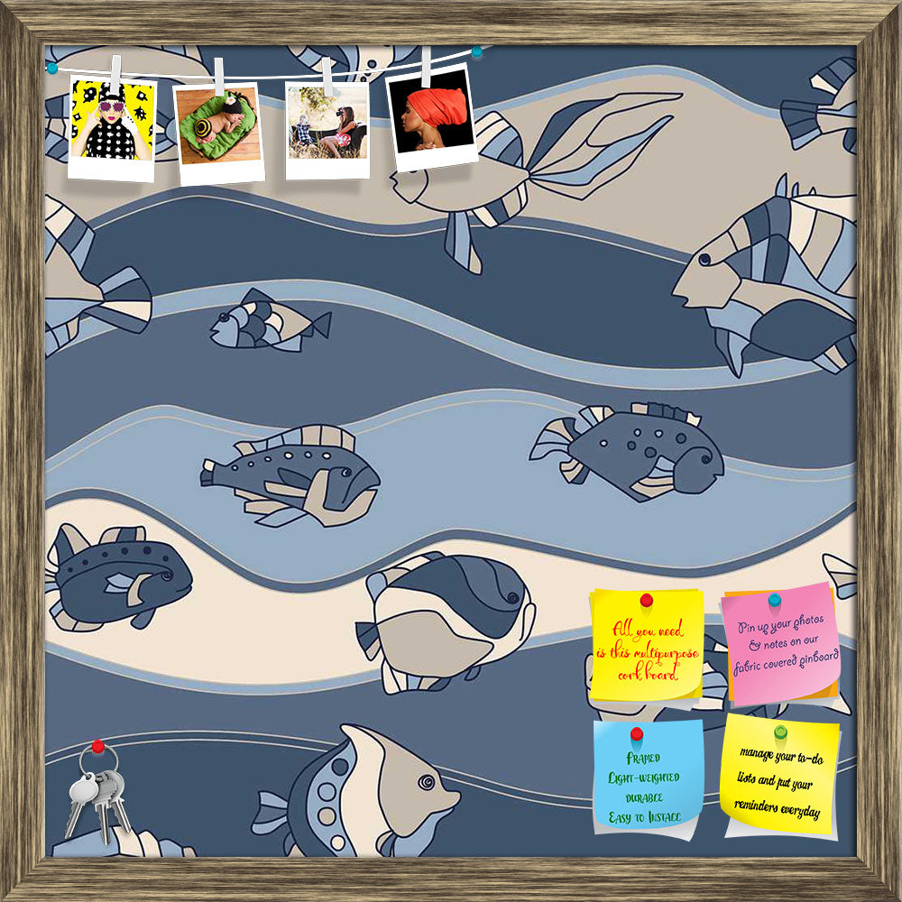 ArtzFolio Fish Aquarium Printed Bulletin Board Notice Pin Board Soft Board | Framed-Bulletin Boards Framed-AZSAO14675989BLB_FR_L-Image Code 5007283 Vishnu Image Folio Pvt Ltd, IC 5007283, ArtzFolio, Bulletin Boards Framed, Animals, Kids, Digital Art, fish, aquarium, printed, bulletin, board, notice, pin, soft, framed, seamless, pattern, background, pin up board, push pin board, extra large cork board, big pin board, notice board, small bulletin board, cork board, wall notice board, giant cork board, bulleti