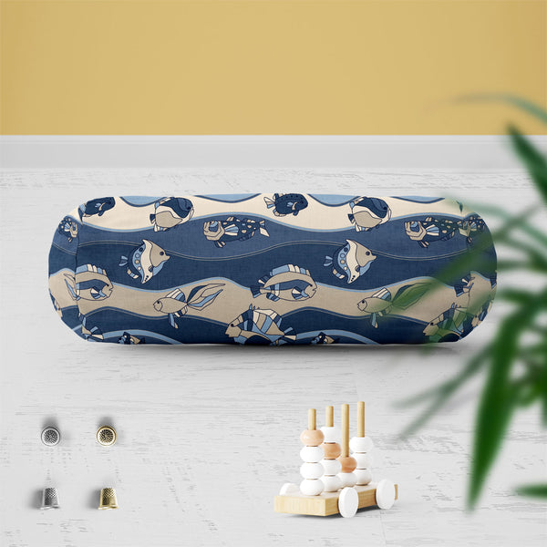 Fish Aquarium Bolster Cover Booster Cases | Concealed Zipper Opening-Bolster Covers-BOL_CV_ZP-IC 5007283 IC 5007283, Animals, Animated Cartoons, Automobiles, Birds, Botanical, Caricature, Cartoons, Decorative, Digital, Digital Art, Fantasy, Floral, Flowers, Graphic, Illustrations, Nature, Patterns, Scenic, Stripes, Transportation, Travel, Tropical, Vehicles, Wildlife, fish, aquarium, bolster, cover, booster, cases, zipper, opening, poly, cotton, fabric, animal, aquatic, background, beautiful, bird, blue, ca