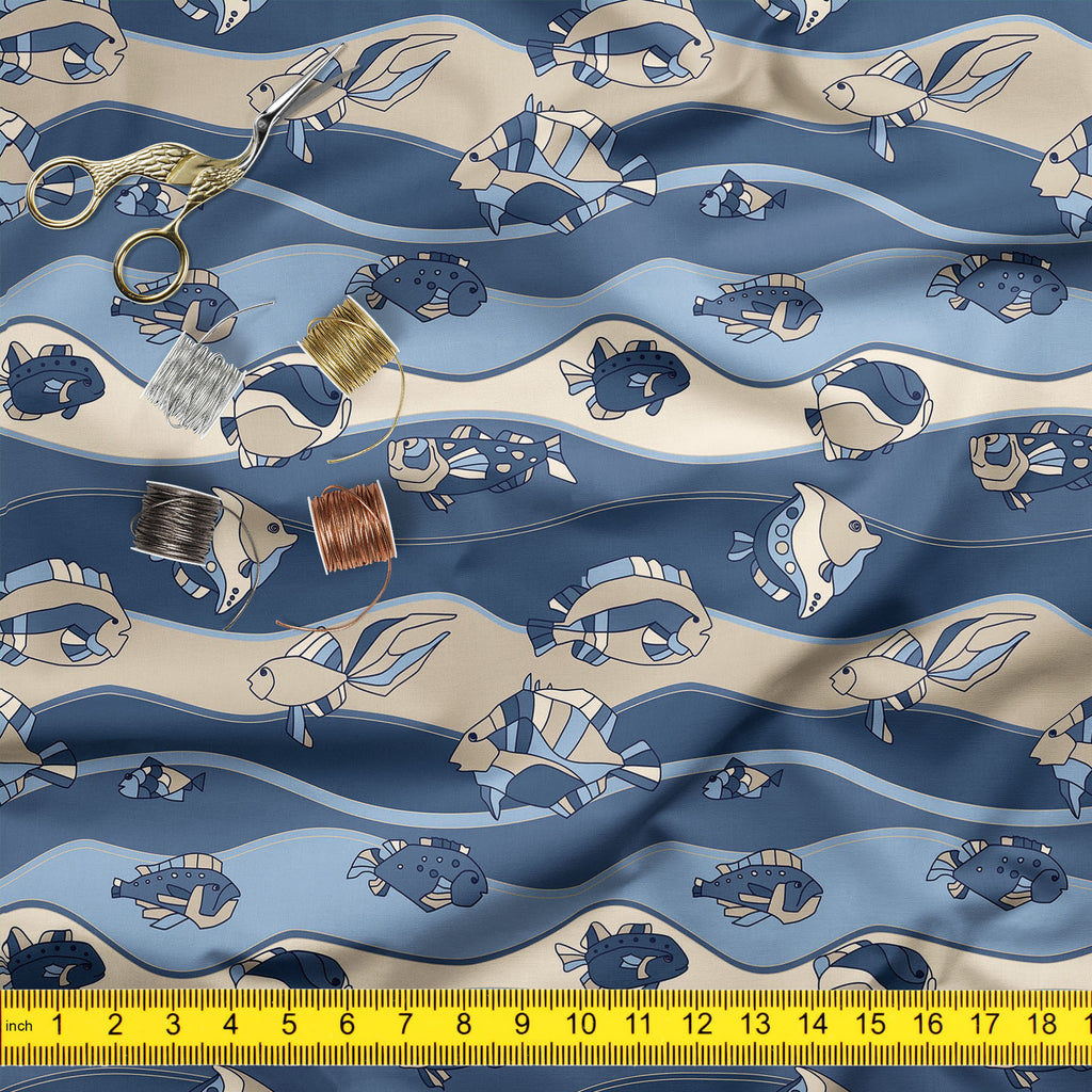 Fish Aquarium Upholstery Fabric by Metre | For Sofa, Curtains, Cushions, Furnishing, Craft, Dress Material-Upholstery Fabrics-FAB_RW-IC 5007283 IC 5007283, Animals, Animated Cartoons, Automobiles, Birds, Botanical, Caricature, Cartoons, Decorative, Digital, Digital Art, Fantasy, Floral, Flowers, Graphic, Illustrations, Nature, Patterns, Scenic, Stripes, Transportation, Travel, Tropical, Vehicles, Wildlife, fish, aquarium, upholstery, fabric, by, metre, for, sofa, curtains, cushions, furnishing, craft, dress