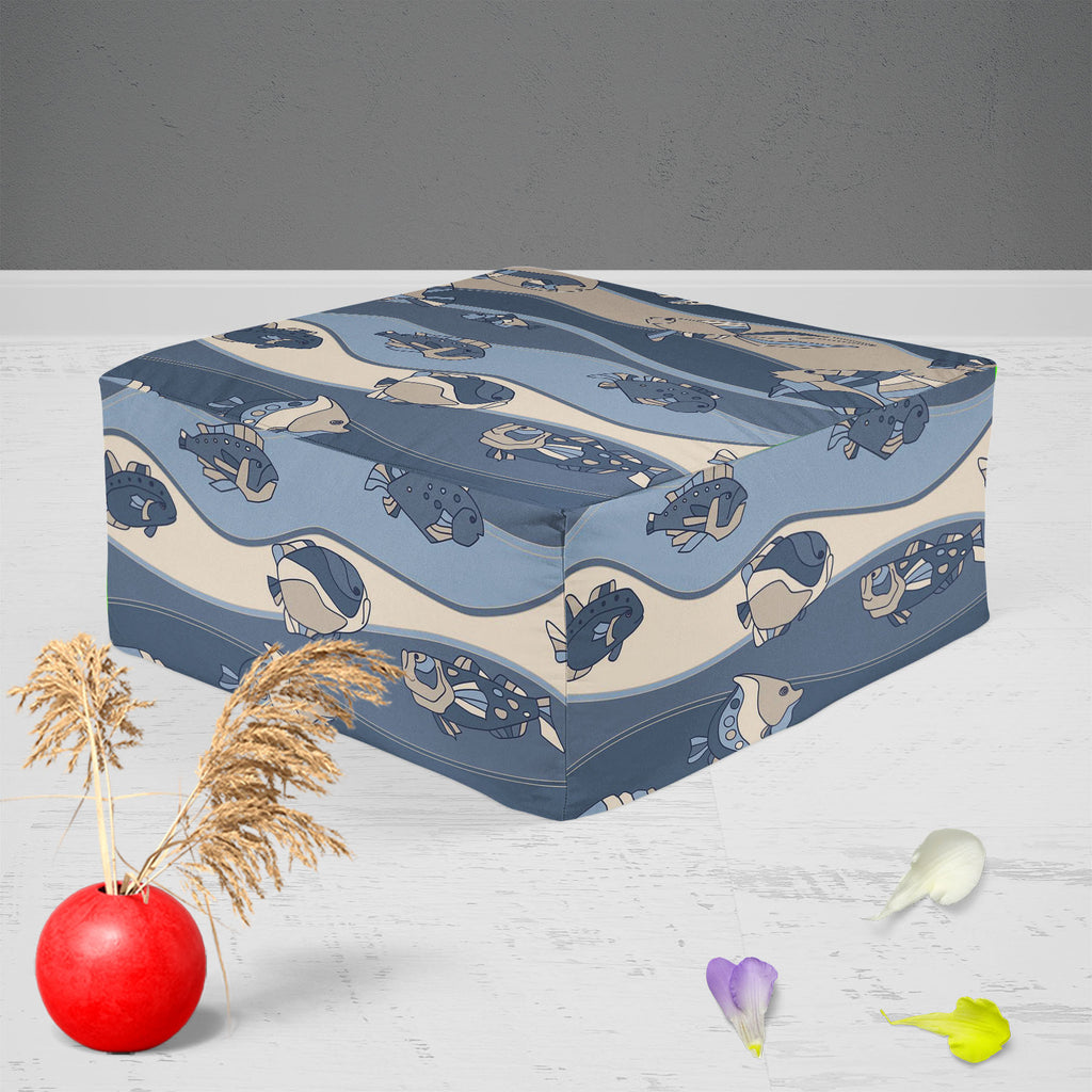 Fish Aquarium Footstool Footrest Puffy Pouffe Ottoman Bean Bag | Canvas Fabric-Footstools-FST_CB_BN-IC 5007283 IC 5007283, Animals, Animated Cartoons, Automobiles, Birds, Botanical, Caricature, Cartoons, Decorative, Digital, Digital Art, Fantasy, Floral, Flowers, Graphic, Illustrations, Nature, Patterns, Scenic, Stripes, Transportation, Travel, Tropical, Vehicles, Wildlife, fish, aquarium, footstool, footrest, puffy, pouffe, ottoman, bean, bag, canvas, fabric, animal, aquatic, background, beautiful, bird, b