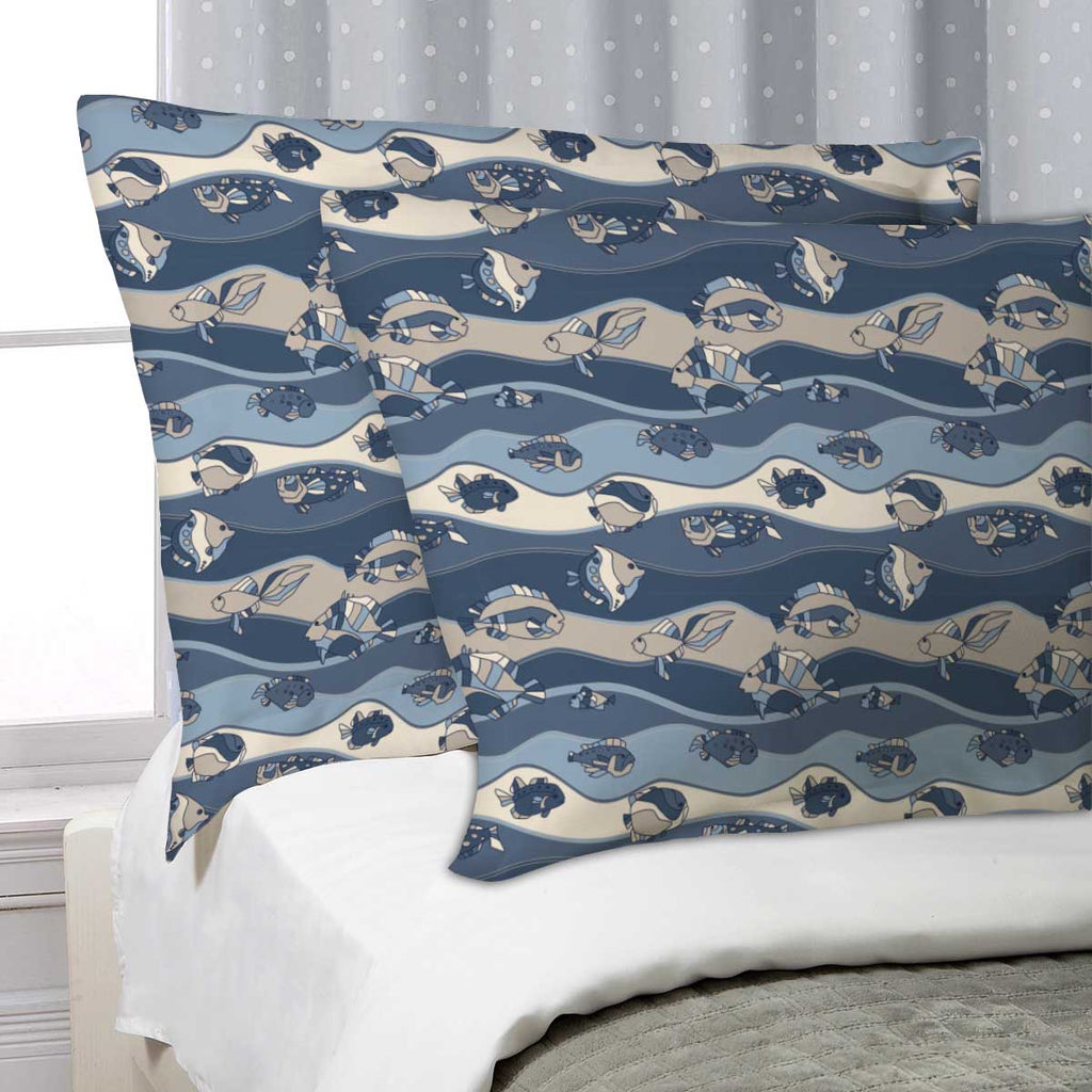 ArtzFolio Fish Aquarium Pillow Cover Case-Pillow Cases-AZHFR14675989PIL_CV_L-Image Code 5007283 Vishnu Image Folio Pvt Ltd, IC 5007283, ArtzFolio, Pillow Cases, Animals, Kids, Digital Art, fish, aquarium, pillow, cover, case, seamless, pattern, background, pillow cover, pillow case cover, linen pillow cover, printed pillow cover, pillow for bedroom, living room pillow covers, standard pillow case covers, pitaara box, throw pillow cover, 2 pcs satin pillow cover set, pillow covers 27x18, decorative pillow co