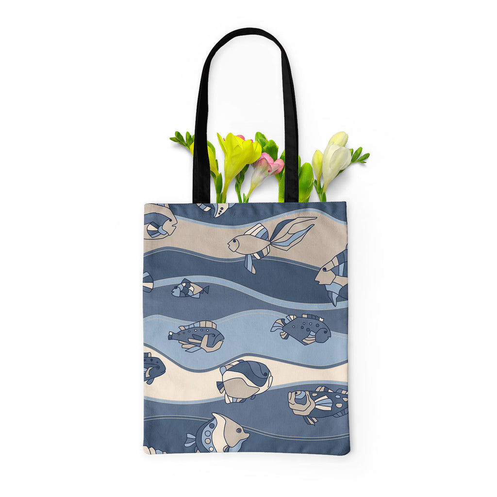 Fish Aquarium Tote Bag Shoulder Purse | Multipurpose-Tote Bags Basic-TOT_FB_BS-IC 5007283 IC 5007283, Animals, Animated Cartoons, Automobiles, Birds, Botanical, Caricature, Cartoons, Decorative, Digital, Digital Art, Fantasy, Floral, Flowers, Graphic, Illustrations, Nature, Patterns, Scenic, Stripes, Transportation, Travel, Tropical, Vehicles, Wildlife, fish, aquarium, tote, bag, shoulder, purse, multipurpose, animal, aquatic, background, beautiful, bird, blue, cartoon, colors, cute, decor, decorated, deep,