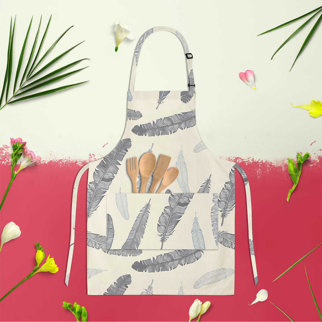Feathery Apron | Adjustable, Free Size & Waist Tiebacks-Aprons Neck to Knee-APR_NK_KN-IC 5007284 IC 5007284, Ancient, Arrows, Art and Paintings, Birds, Black, Black and White, Calligraphy, Decorative, Drawing, Historical, Illustrations, Medieval, Modern Art, Nature, Patterns, Scenic, Signs, Signs and Symbols, Sketches, Symbols, Vintage, Wildlife, feathery, apron, adjustable, free, size, waist, tiebacks, feather, pattern, feathers, seamless, bird, wallpaper, literature, muster, background, art, author, beaut