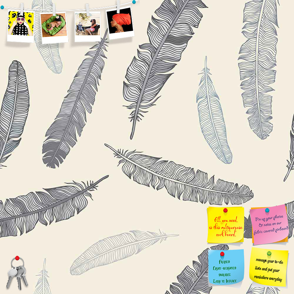 ArtzFolio Feathery Printed Bulletin Board Notice Pin Board Soft Board | Frameless-Bulletin Boards Frameless-AZSAO14701302BLB_FL_L-Image Code 5007284 Vishnu Image Folio Pvt Ltd, IC 5007284, ArtzFolio, Bulletin Boards Frameless, Birds, Kids, Digital Art, feathery, printed, bulletin, board, notice, pin, soft, frameless, vintage, feather, seamless, background, hand, drawn, illustration, pin up board, push pin board, extra large cork board, big pin board, notice board, small bulletin board, cork board, wall noti