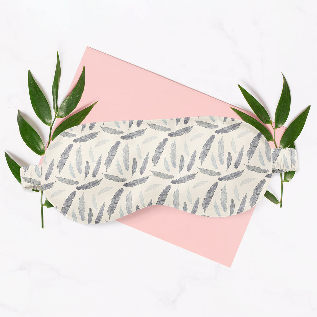 Feathery Sleeping Eye Pad Blackout Eye Cover | Soft Anti-Allergic Eco-Friendly Natural Mulberry Silk Fabric-Sleep Masks-MSK_SL_BS-IC 5007284 IC 5007284, Ancient, Arrows, Art and Paintings, Birds, Black, Black and White, Calligraphy, Decorative, Drawing, Historical, Illustrations, Medieval, Modern Art, Nature, Patterns, Scenic, Signs, Signs and Symbols, Sketches, Symbols, Vintage, Wildlife, feathery, sleeping, eye, pad, blackout, cover, soft, anti-allergic, eco-friendly, natural, satin, silk, fabric, feather