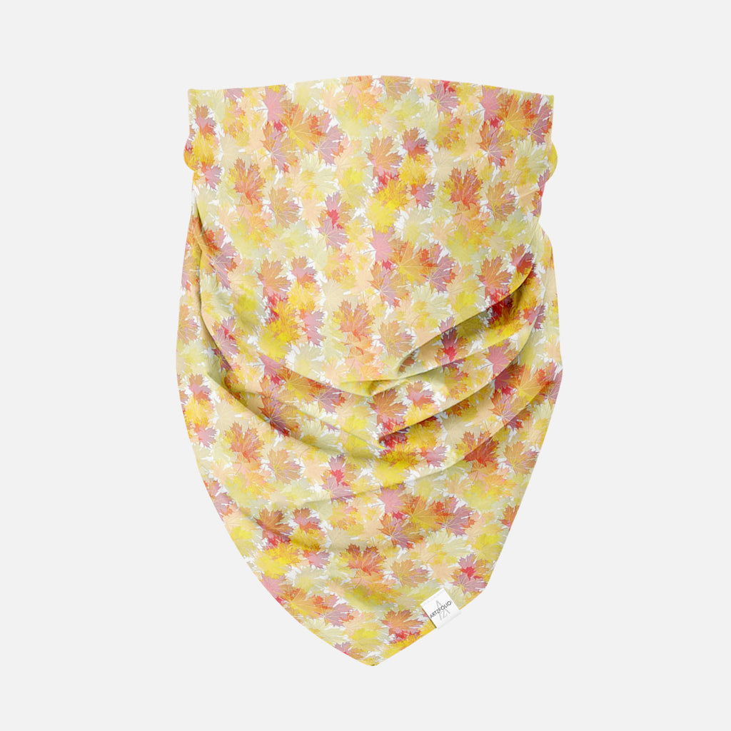 Autumn Leaves Printed Bandana | Headband Headwear Wristband Balaclava | Unisex | Soft Poly Fabric-Bandanas-BND_FB_BS-IC 5007285 IC 5007285, Abstract Expressionism, Abstracts, Art and Paintings, Botanical, Decorative, Floral, Flowers, Holidays, Illustrations, Nature, Patterns, Scenic, Seasons, Semi Abstract, Signs, Signs and Symbols, Space, Wooden, autumn, leaves, printed, bandana, headband, headwear, wristband, balaclava, unisex, soft, poly, fabric, september, abstract, art, backdrop, background, banner, bo