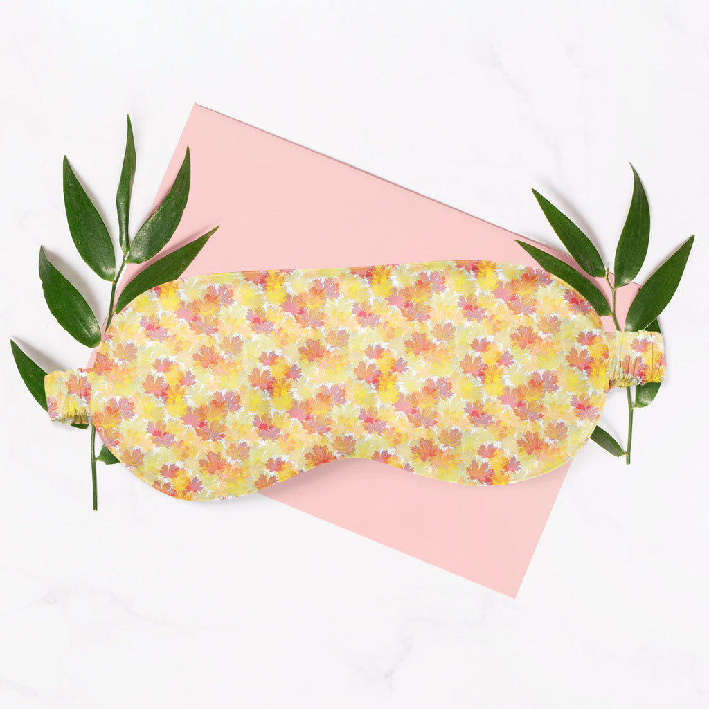 Autumn Leaves Sleeping Eye Pad Blackout Eye Cover | Soft Anti-Allergic Eco-Friendly Natural Mulberry Silk Fabric-Sleep Masks-MSK_SL_BS-IC 5007285 IC 5007285, Abstract Expressionism, Abstracts, Art and Paintings, Botanical, Decorative, Floral, Flowers, Holidays, Illustrations, Nature, Patterns, Scenic, Seasons, Semi Abstract, Signs, Signs and Symbols, Space, Wooden, autumn, leaves, sleeping, eye, pad, blackout, cover, soft, anti-allergic, eco-friendly, natural, satin, silk, fabric, september, abstract, art, 