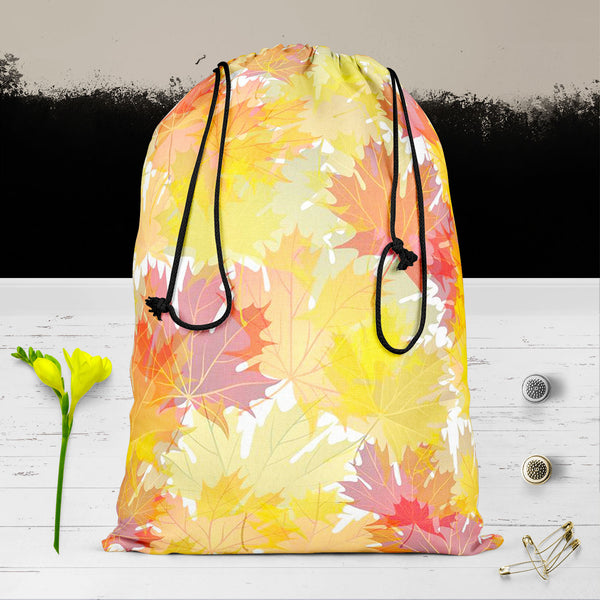 Autumn Leaves D2 Reusable Sack Bag | Bag for Gym, Storage, Vegetable & Travel-Drawstring Sack Bags-SCK_FB_DS-IC 5007285 IC 5007285, Abstract Expressionism, Abstracts, Art and Paintings, Botanical, Decorative, Floral, Flowers, Holidays, Illustrations, Nature, Patterns, Scenic, Seasons, Semi Abstract, Signs, Signs and Symbols, Space, Wooden, autumn, leaves, d2, reusable, sack, bag, for, gym, storage, vegetable, travel, cotton, canvas, fabric, september, abstract, art, backdrop, background, banner, botany, bra