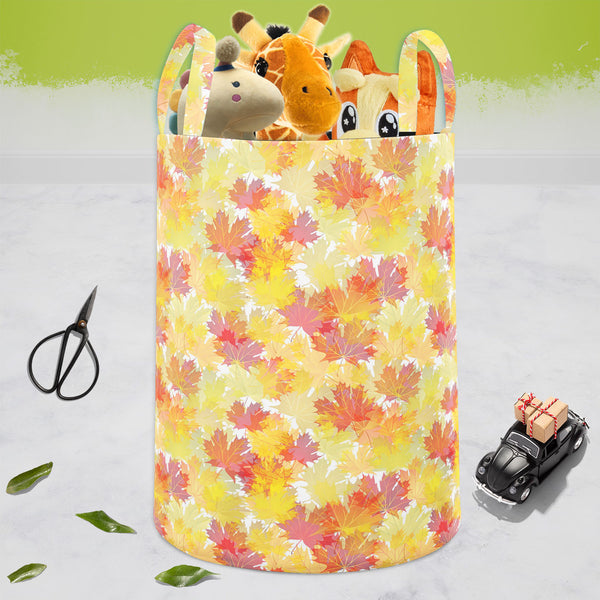 Autumn Leaves D2 Foldable Open Storage Bin | Organizer Box, Toy Basket, Shelf Box, Laundry Bag | Canvas Fabric-Storage Bins-STR_BI_CB-IC 5007285 IC 5007285, Abstract Expressionism, Abstracts, Art and Paintings, Botanical, Decorative, Floral, Flowers, Holidays, Illustrations, Nature, Patterns, Scenic, Seasons, Semi Abstract, Signs, Signs and Symbols, Space, Wooden, autumn, leaves, d2, foldable, open, storage, bin, organizer, box, toy, basket, shelf, laundry, bag, canvas, fabric, september, abstract, art, bac