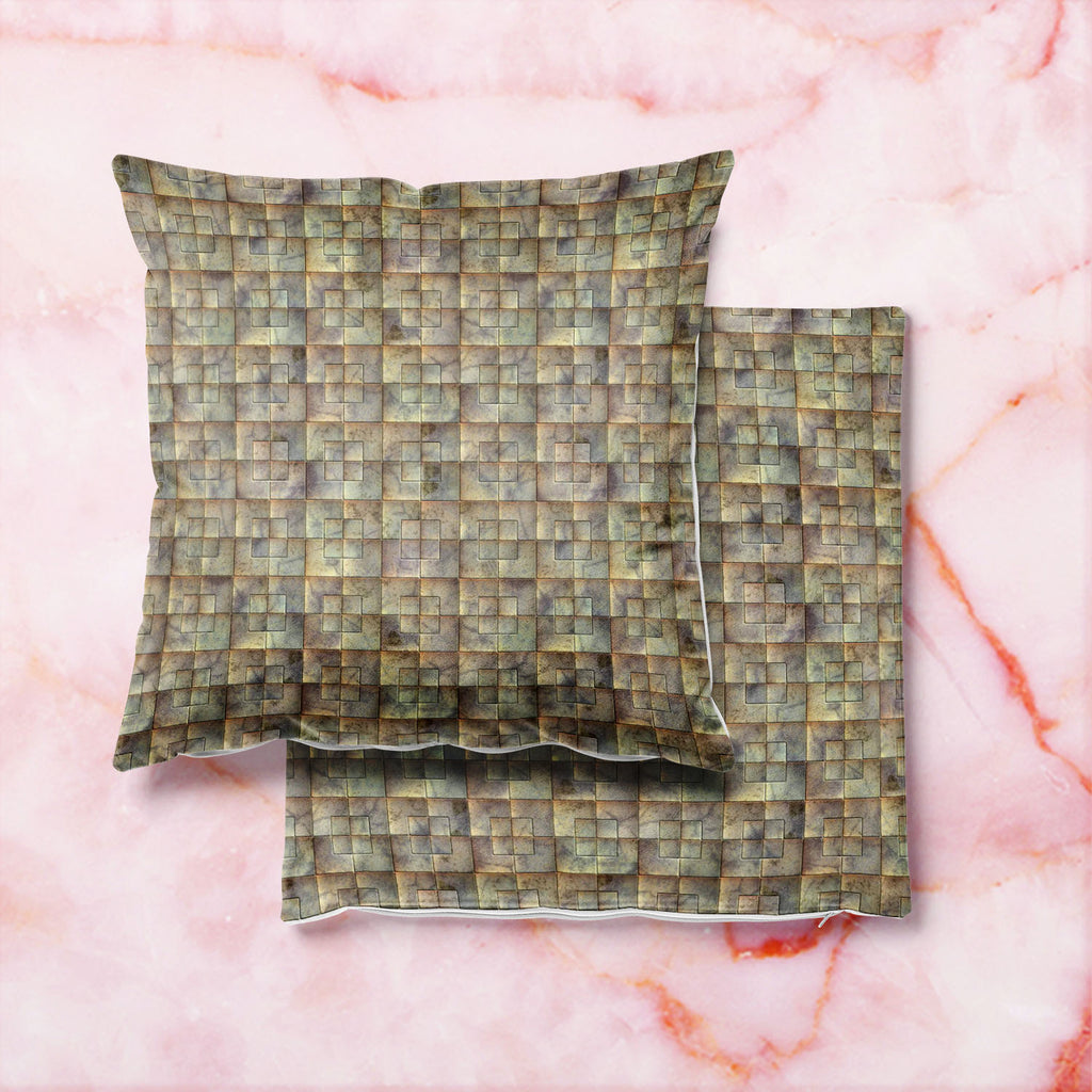 Tiled Art D2 Cushion Cover Throw Pillow-Cushion Covers-CUS_CV-IC 5007286 IC 5007286, Modern Art, Patterns, Signs, Signs and Symbols, Metallic, tiled, art, d2, cushion, cover, throw, pillow, alloy, aluminium, aluminum, background, blank, bright, brushed, design, durable, empty, floor, grey, grunge, hard, heavy, highlight, industrial, industry, iron, lines, material, metal, modern, new, old, plate, polished, reflection, reflective, rough, seamless, sheet, shiny, smooth, stainless, steel, strong, style, surfac