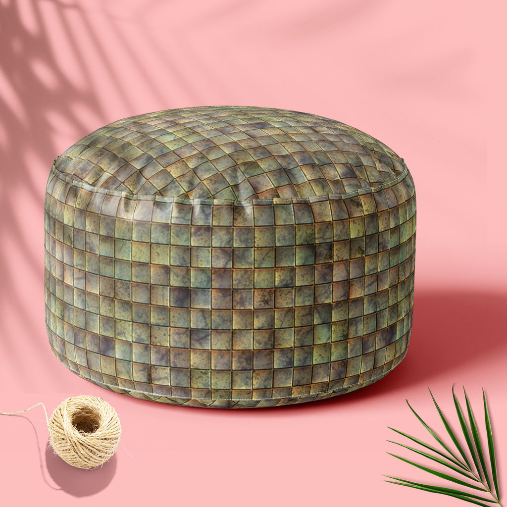 Tiled Art D3 Footstool Footrest Puffy Pouffe Ottoman Bean Bag | Canvas Fabric-Footstools-FST_CB_BN-IC 5007287 IC 5007287, Modern Art, Patterns, Signs, Signs and Symbols, Metallic, tiled, art, d3, footstool, footrest, puffy, pouffe, ottoman, bean, bag, canvas, fabric, alloy, aluminium, aluminum, background, blank, bright, brushed, design, durable, empty, floor, grey, grunge, hard, heavy, highlight, industrial, industry, iron, lines, material, metal, modern, new, old, plate, polished, reflection, reflective, 