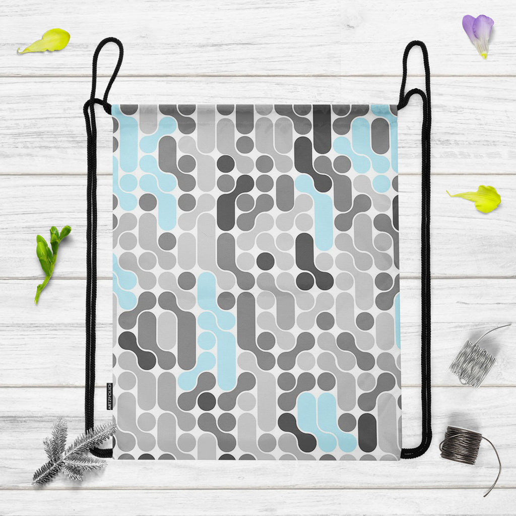 Abstract Geometric D2 Backpack for Students | College & Travel Bag - Backpacks - ArtzFolio.com