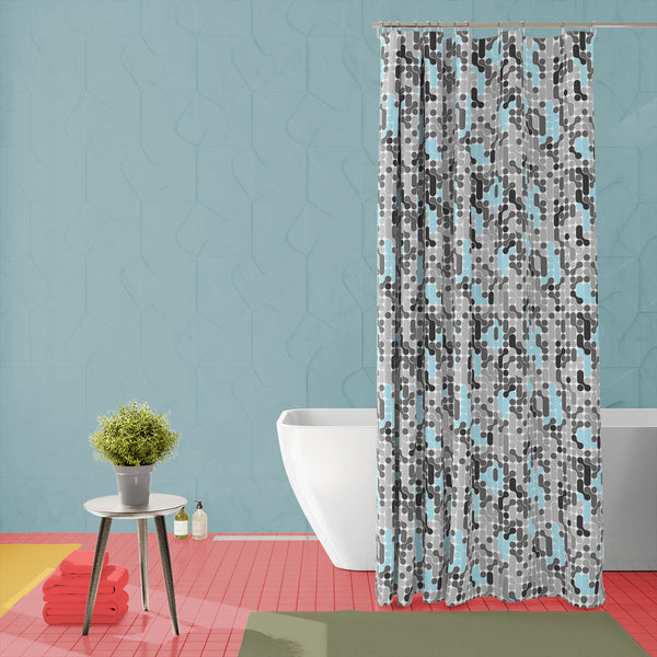 Abstract Geometric D2 Washable Waterproof Shower Curtain-Shower Curtains-CUR_SH-IC 5007288 IC 5007288, Abstract Expressionism, Abstracts, Ancient, Art and Paintings, Circle, Decorative, Digital, Digital Art, Drawing, Fashion, Geometric, Geometric Abstraction, Graphic, Historical, Illustrations, Medieval, Modern Art, Patterns, Retro, Semi Abstract, Signs, Signs and Symbols, Vintage, abstract, d2, washable, waterproof, polyester, shower, curtain, eyelets, texture, background, fondo, design, textile, art, artw