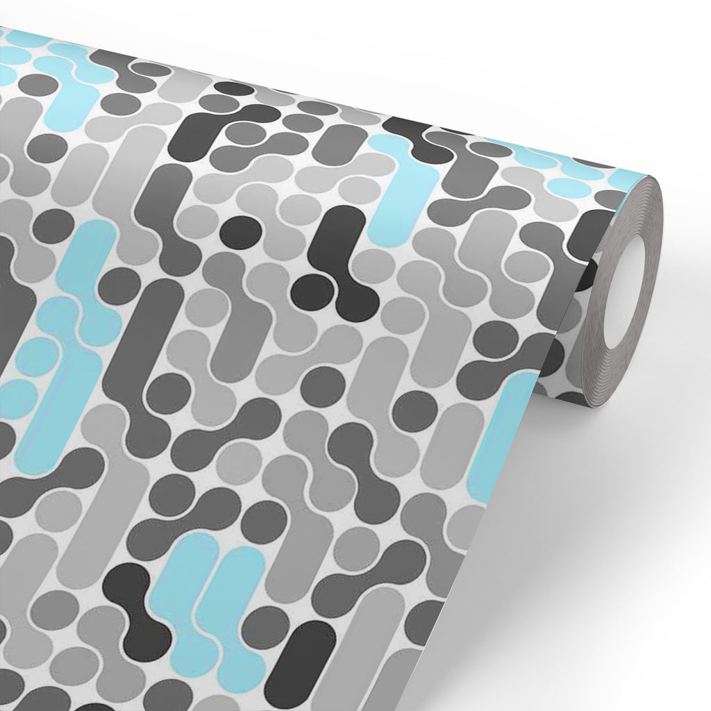 Abstract Geometric Wallpaper Roll - Wallpapers Peel & Stick - ArtzFolio.com
