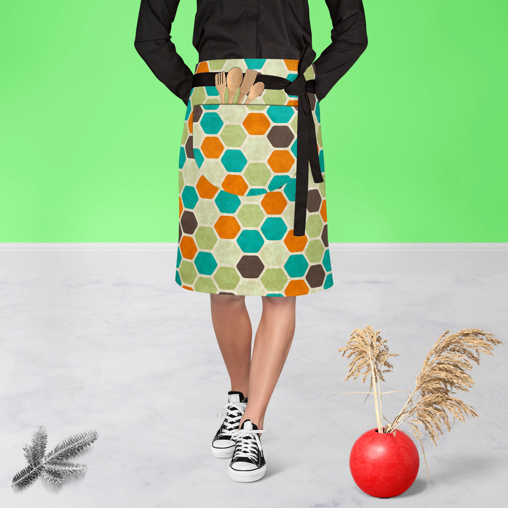 Retro Style D2 Apron | Adjustable, Free Size & Waist Tiebacks-Apron Waist to Knee-APR_WS_KN-IC 5007289 IC 5007289, Abstract Expressionism, Abstracts, Ancient, Art and Paintings, Books, Circle, Decorative, Digital, Digital Art, Fashion, Geometric, Geometric Abstraction, Graphic, Historical, Illustrations, Medieval, Modern Art, Patterns, Retro, Semi Abstract, Signs, Signs and Symbols, Urban, Vintage, style, d2, apron, adjustable, free, size, waist, tiebacks, abstract, art, backdrop, background, color, colorfu