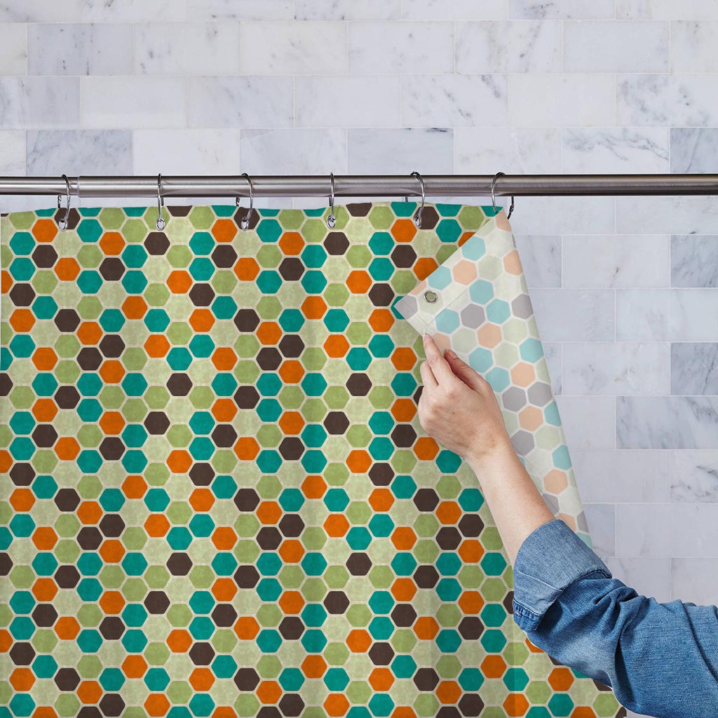 Retro Style Washable Waterproof Shower Curtain-Shower Curtains-CUR_SH-IC 5007289 IC 5007289, Abstract Expressionism, Abstracts, Ancient, Art and Paintings, Books, Circle, Decorative, Digital, Digital Art, Fashion, Geometric, Geometric Abstraction, Graphic, Historical, Illustrations, Medieval, Modern Art, Patterns, Retro, Semi Abstract, Signs, Signs and Symbols, Urban, Vintage, style, washable, waterproof, shower, curtain, abstract, art, backdrop, background, color, colorful, cover, creative, decor, decorati