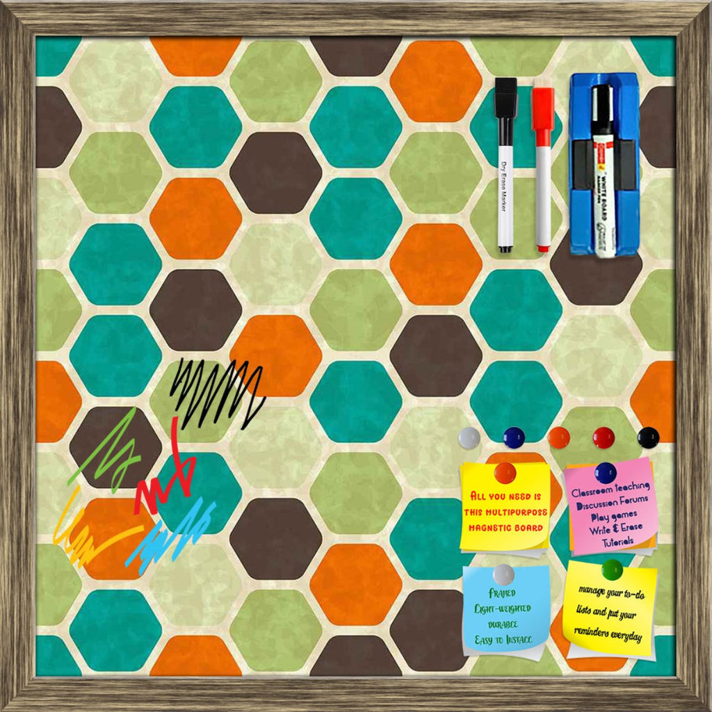 Retro Style Framed Magnetic Dry Erase Board | Combo with Magnet Buttons & Markers-Magnetic Boards Framed-MGB_FR-IC 5007289 IC 5007289, Abstract Expressionism, Abstracts, Ancient, Art and Paintings, Books, Circle, Decorative, Digital, Digital Art, Fashion, Geometric, Geometric Abstraction, Graphic, Historical, Illustrations, Medieval, Modern Art, Patterns, Retro, Semi Abstract, Signs, Signs and Symbols, Urban, Vintage, style, framed, magnetic, dry, erase, board, printed, whiteboard, with, 4, magnets, 2, mark