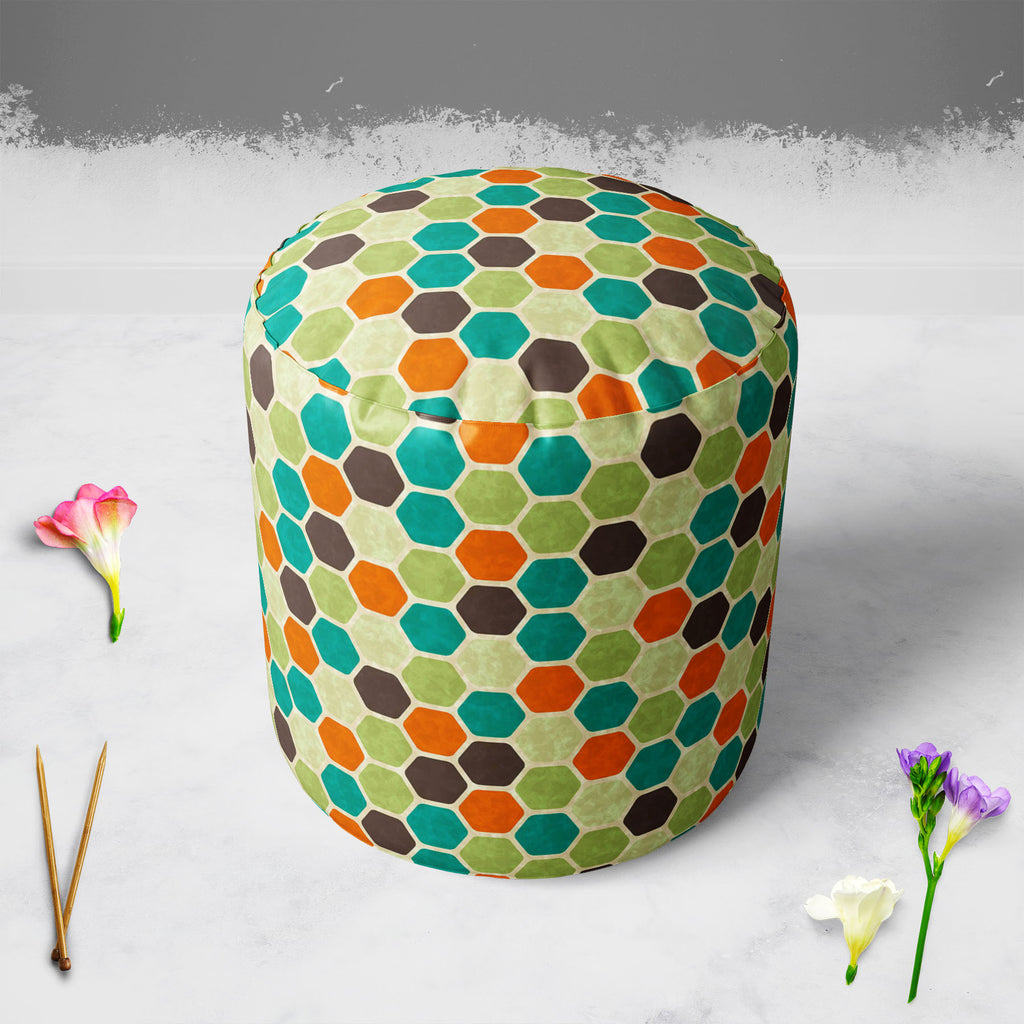 Retro Style D2 Footstool Footrest Puffy Pouffe Ottoman Bean Bag | Canvas Fabric-Footstools-FST_CB_BN-IC 5007289 IC 5007289, Abstract Expressionism, Abstracts, Ancient, Art and Paintings, Books, Circle, Decorative, Digital, Digital Art, Fashion, Geometric, Geometric Abstraction, Graphic, Historical, Illustrations, Medieval, Modern Art, Patterns, Retro, Semi Abstract, Signs, Signs and Symbols, Urban, Vintage, style, d2, footstool, footrest, puffy, pouffe, ottoman, bean, bag, canvas, fabric, abstract, art, bac