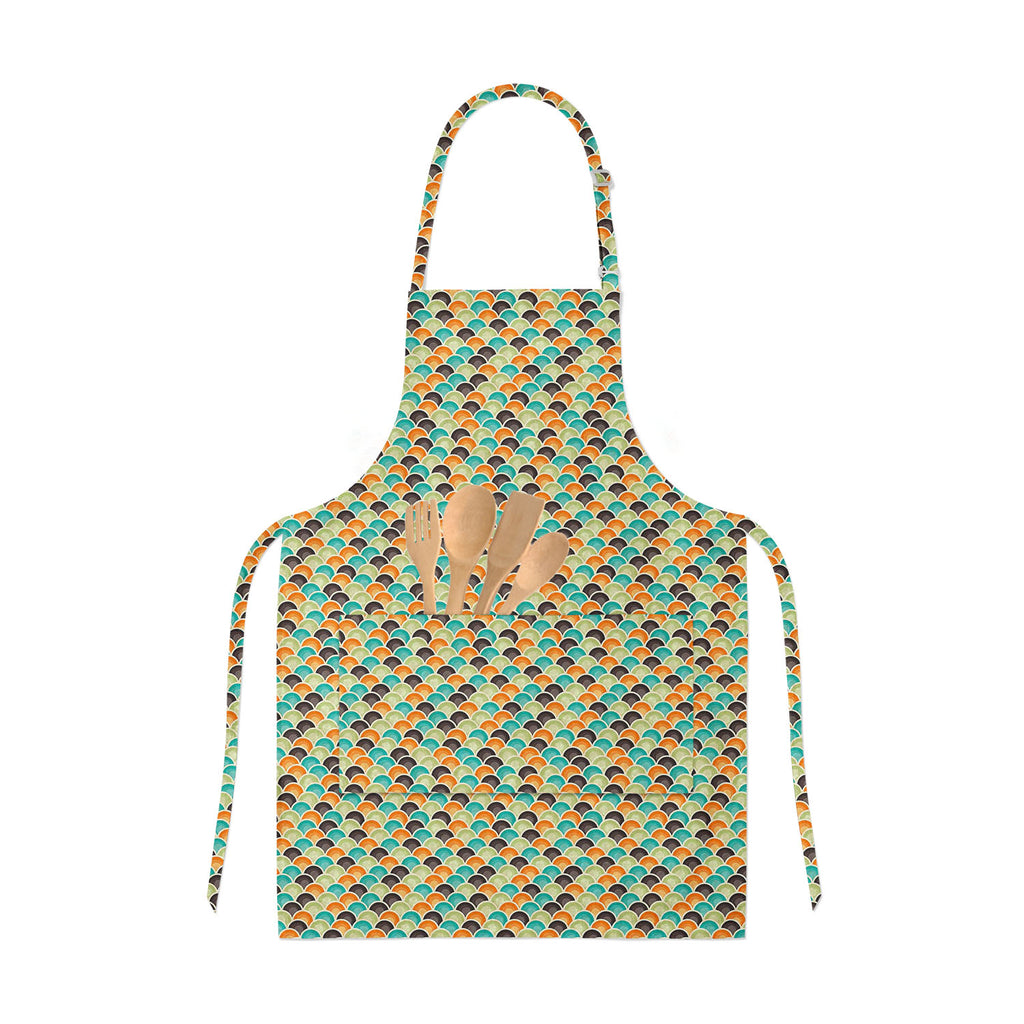 Retro Style Apron | Adjustable, Free Size & Waist Tiebacks-Aprons Neck to Knee-APR_NK_KN-IC 5007290 IC 5007290, Abstract Expressionism, Abstracts, Ancient, Art and Paintings, Books, Circle, Decorative, Digital, Digital Art, Fashion, Geometric, Geometric Abstraction, Graphic, Historical, Illustrations, Medieval, Modern Art, Patterns, Retro, Semi Abstract, Signs, Signs and Symbols, Urban, Vintage, style, apron, adjustable, free, size, waist, tiebacks, wallpaper, interior, design, abstract, art, backdrop, back