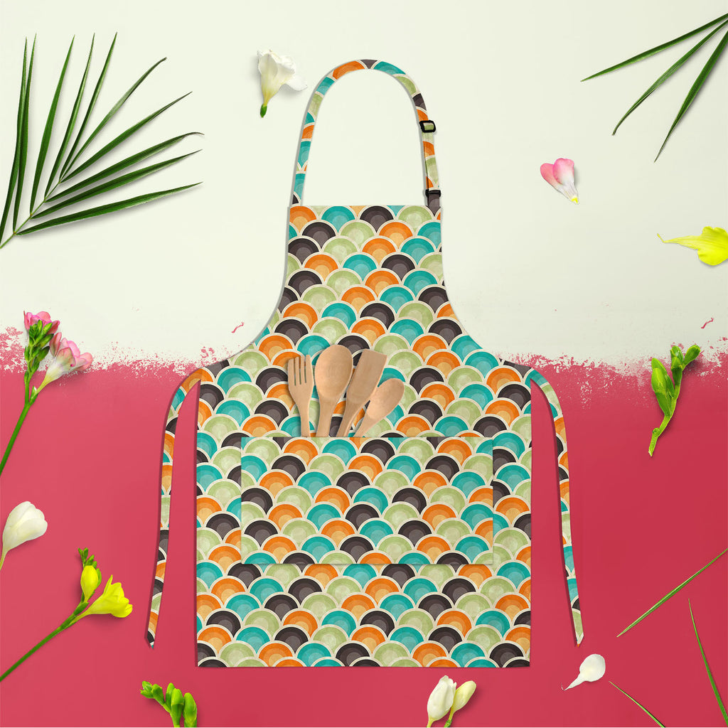 Retro Style D3 Apron | Adjustable, Free Size & Waist Tiebacks-Aprons Neck to Knee-APR_NK_KN-IC 5007290 IC 5007290, Abstract Expressionism, Abstracts, Ancient, Art and Paintings, Books, Circle, Decorative, Digital, Digital Art, Fashion, Geometric, Geometric Abstraction, Graphic, Historical, Illustrations, Medieval, Modern Art, Patterns, Retro, Semi Abstract, Signs, Signs and Symbols, Urban, Vintage, style, d3, apron, adjustable, free, size, waist, tiebacks, wallpaper, interior, design, abstract, art, backdro