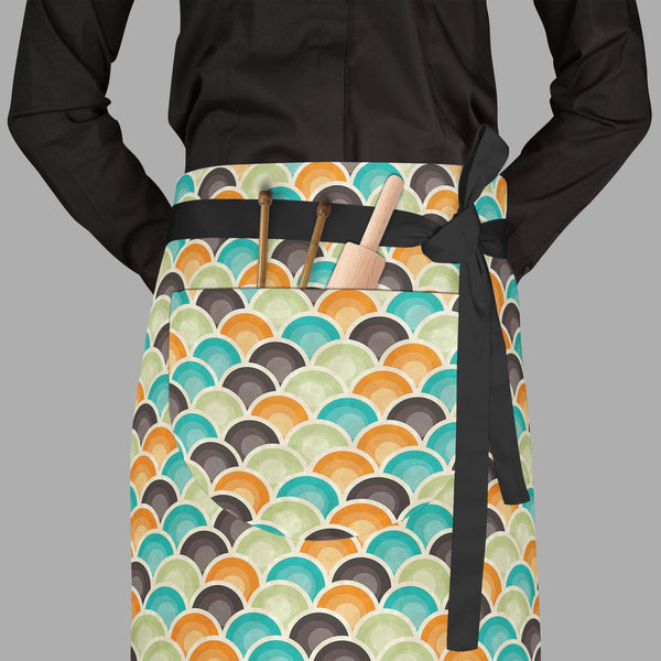Retro Style D3 Apron | Adjustable, Free Size & Waist Tiebacks-Aprons Waist to Feet-APR_WS_FT-IC 5007290 IC 5007290, Abstract Expressionism, Abstracts, Ancient, Art and Paintings, Books, Circle, Decorative, Digital, Digital Art, Fashion, Geometric, Geometric Abstraction, Graphic, Historical, Illustrations, Medieval, Modern Art, Patterns, Retro, Semi Abstract, Signs, Signs and Symbols, Urban, Vintage, style, d3, full-length, waist, to, feet, apron, poly-cotton, fabric, adjustable, tiebacks, wallpaper, interio