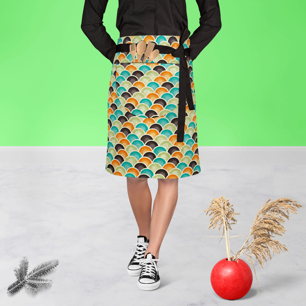 Retro Style D3 Apron | Adjustable, Free Size & Waist Tiebacks-Apron Waist to Knee-APR_WS_KN-IC 5007290 IC 5007290, Abstract Expressionism, Abstracts, Ancient, Art and Paintings, Books, Circle, Decorative, Digital, Digital Art, Fashion, Geometric, Geometric Abstraction, Graphic, Historical, Illustrations, Medieval, Modern Art, Patterns, Retro, Semi Abstract, Signs, Signs and Symbols, Urban, Vintage, style, d3, apron, adjustable, free, size, waist, tiebacks, wallpaper, interior, design, abstract, art, backdro