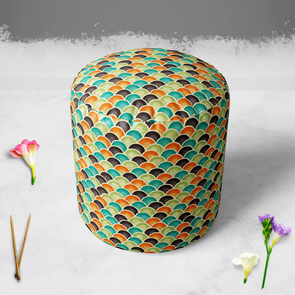 Retro Style D3 Footstool Footrest Puffy Pouffe Ottoman Bean Bag | Canvas Fabric-Footstools-FST_CB_BN-IC 5007290 IC 5007290, Abstract Expressionism, Abstracts, Ancient, Art and Paintings, Books, Circle, Decorative, Digital, Digital Art, Fashion, Geometric, Geometric Abstraction, Graphic, Historical, Illustrations, Medieval, Modern Art, Patterns, Retro, Semi Abstract, Signs, Signs and Symbols, Urban, Vintage, style, d3, footstool, footrest, puffy, pouffe, ottoman, bean, bag, canvas, fabric, wallpaper, interio