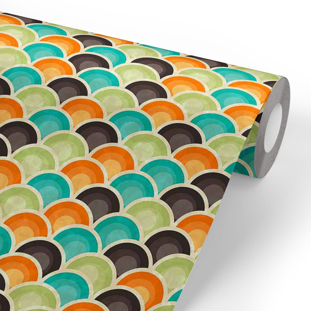 Retro Style Wallpaper Roll-Wallpapers Peel & Stick-WAL_PA-IC 5007290 IC 5007290, Abstract Expressionism, Abstracts, Ancient, Art and Paintings, Books, Circle, Decorative, Digital, Digital Art, Fashion, Geometric, Geometric Abstraction, Graphic, Historical, Illustrations, Medieval, Modern Art, Patterns, Retro, Semi Abstract, Signs, Signs and Symbols, Urban, Vintage, style, wallpaper, roll, interior, design, abstract, art, backdrop, background, color, colorful, cover, creative, decor, decoration, element, fab