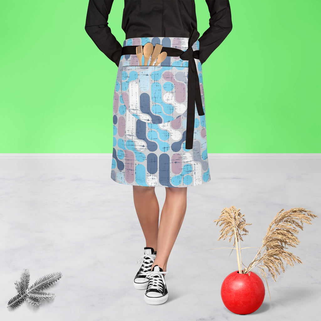 Retro Style D4 Apron | Adjustable, Free Size & Waist Tiebacks-Apron Waist to Knee-APR_WS_KN-IC 5007291 IC 5007291, Abstract Expressionism, Abstracts, Ancient, Art and Paintings, Botanical, Circle, Decorative, Digital, Digital Art, Fashion, Floral, Flowers, Geometric, Geometric Abstraction, Graphic, Historical, Illustrations, Medieval, Modern Art, Nature, Patterns, Retro, Semi Abstract, Signs, Signs and Symbols, Vintage, style, d4, apron, adjustable, free, size, waist, tiebacks, pattern, wallpaper, seamless,