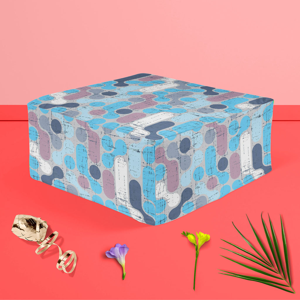 Retro Style D4 Footstool Footrest Puffy Pouffe Ottoman Bean Bag | Canvas Fabric-Footstools-FST_CB_BN-IC 5007291 IC 5007291, Abstract Expressionism, Abstracts, Ancient, Art and Paintings, Botanical, Circle, Decorative, Digital, Digital Art, Fashion, Floral, Flowers, Geometric, Geometric Abstraction, Graphic, Historical, Illustrations, Medieval, Modern Art, Nature, Patterns, Retro, Semi Abstract, Signs, Signs and Symbols, Vintage, style, d4, footstool, footrest, puffy, pouffe, ottoman, bean, bag, canvas, fabr