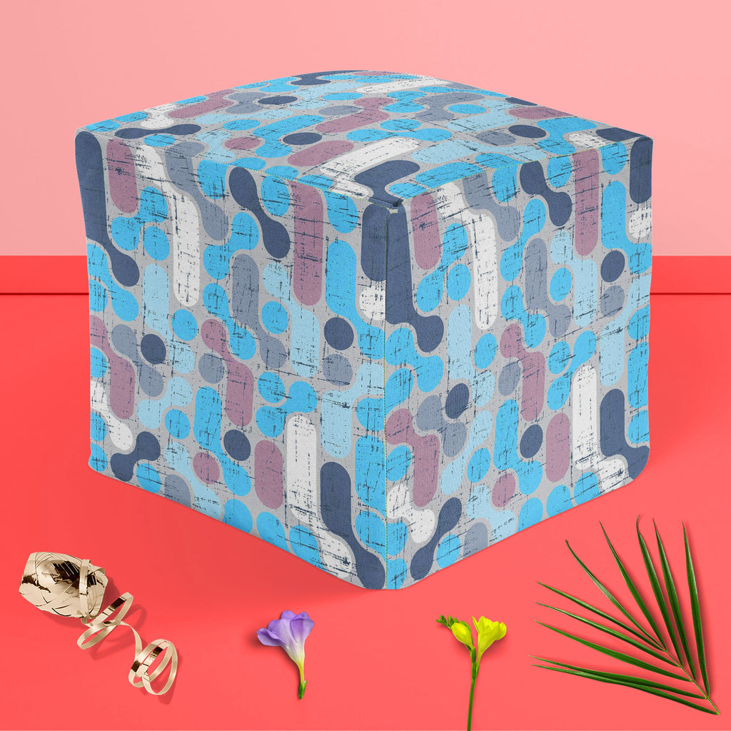 Retro Style D4 Footstool Footrest Puffy Pouffe Ottoman Bean Bag | Canvas Fabric-Footstools-FST_CB_BN-IC 5007291 IC 5007291, Abstract Expressionism, Abstracts, Ancient, Art and Paintings, Botanical, Circle, Decorative, Digital, Digital Art, Fashion, Floral, Flowers, Geometric, Geometric Abstraction, Graphic, Historical, Illustrations, Medieval, Modern Art, Nature, Patterns, Retro, Semi Abstract, Signs, Signs and Symbols, Vintage, style, d4, footstool, footrest, puffy, pouffe, ottoman, bean, bag, canvas, fabr